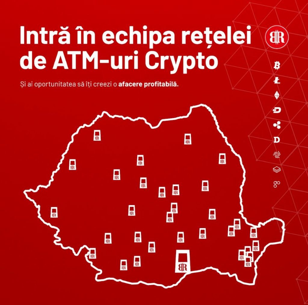 bitcoin romania, blockchain, crypto ATM-uri Bitcoin