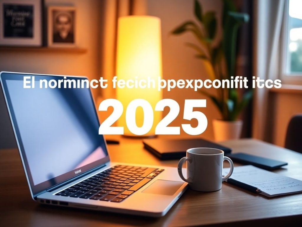 Birou acasă cu laptop și cafea pentru francize online.